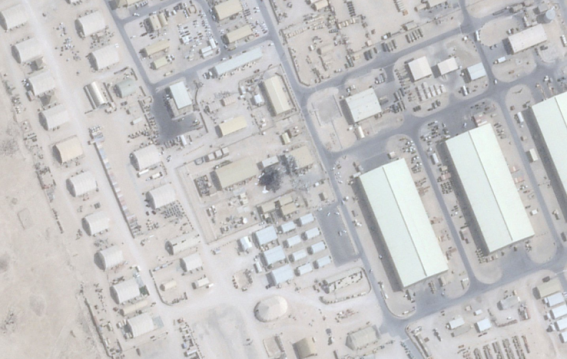 Satellite Images Suggest Iran Hit US Radome in Qatar